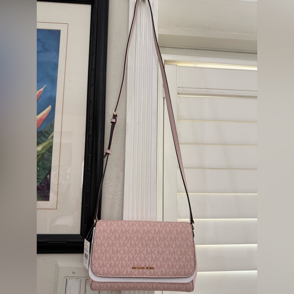 NWT Michael Kors Blush Pink Crossbody Bag